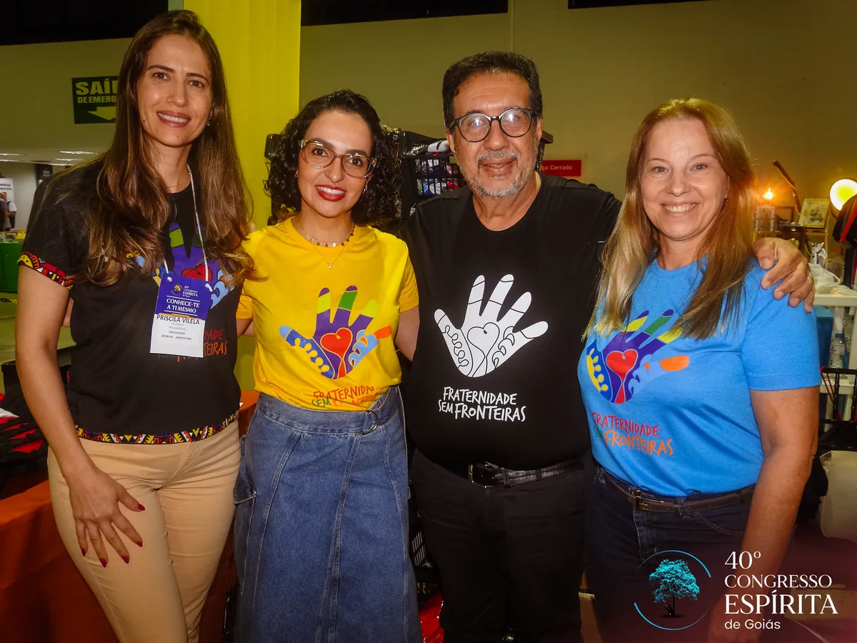 Participantes reunidos no Congresso Espírita de Goiás